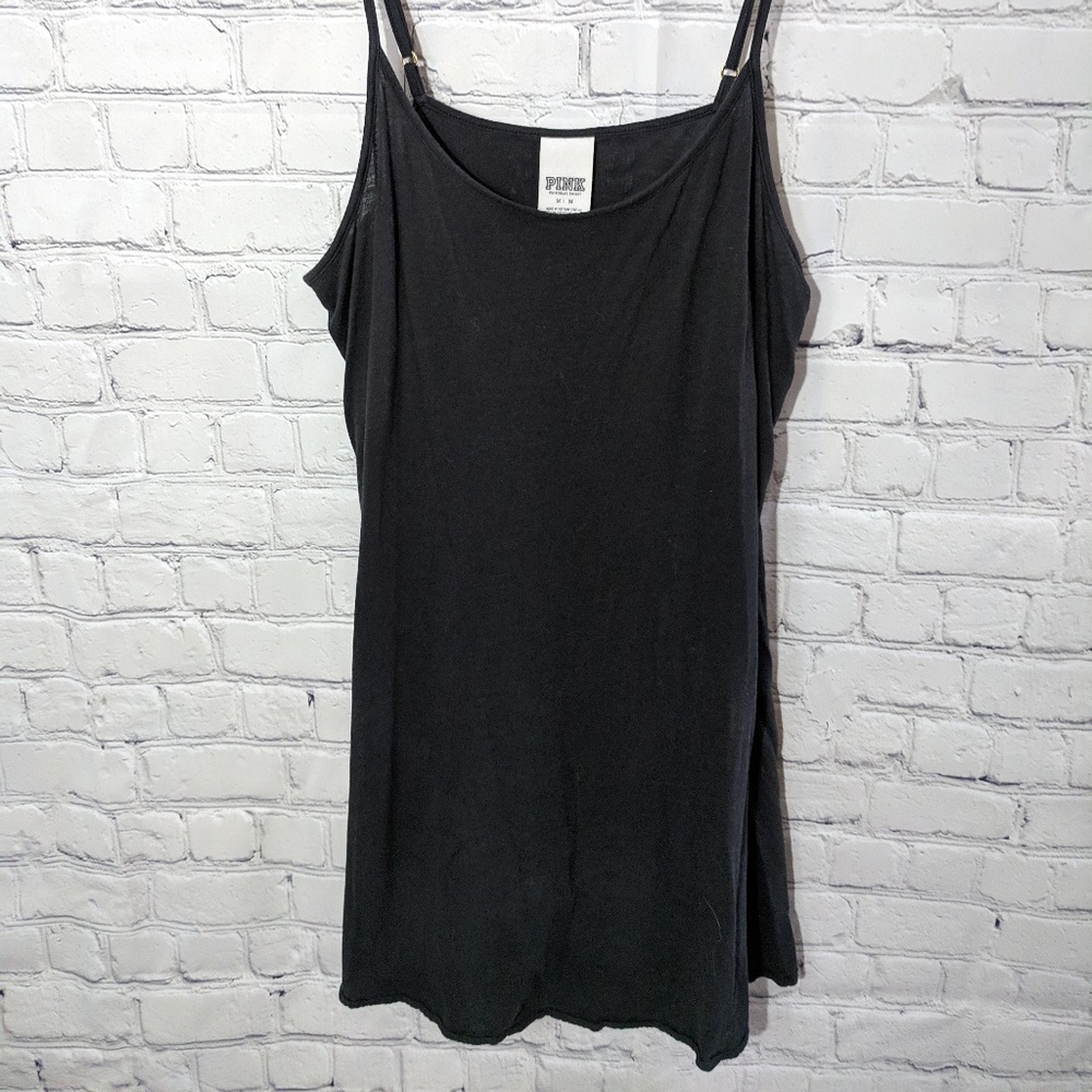 Victoria's Secret Pink Tank Tress Black Sz M